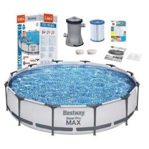 BASEN STELAŻOWY BESTWAY 56416 366 CM 7W1 ZESTAW POMPA + WĘŻE