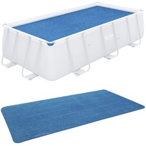 Pokrywa Solarna Folia na Basen Ogrodowy 4x2m Mata Plandeka BESTWAY 58240